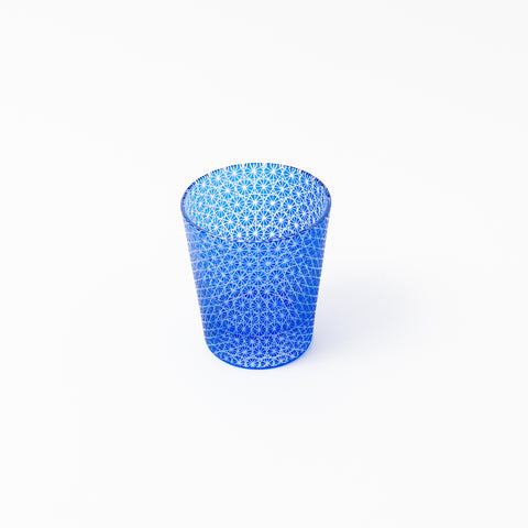 Hexagonal Lattice Pattern Kiriko Sake Cup