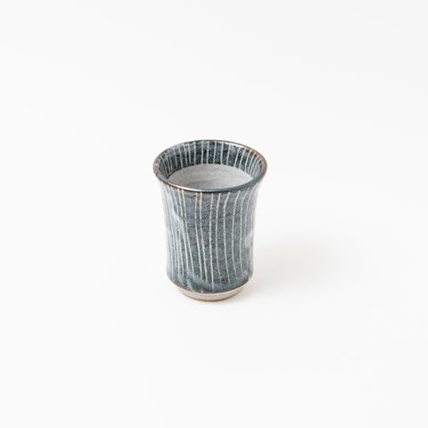 Tosui Kiln Nezumi Shino Tokusa Seto Sake Cup