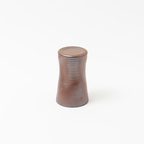 Carbonization Pattern Sangiri Bizen Sake Cup