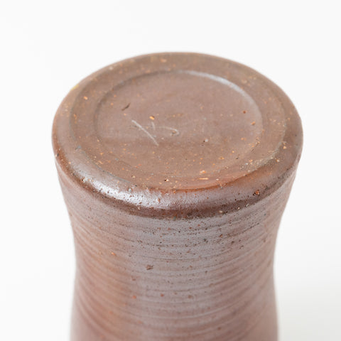 Carbonization Pattern Sangiri Bizen Sake Cup