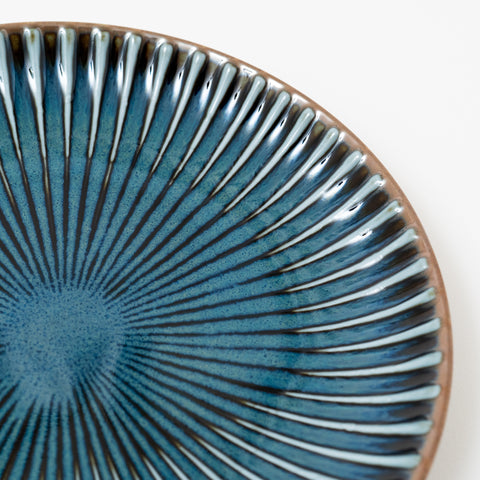 Radiating Shinogi Pattern Mino Side Plate