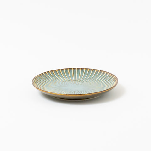 Radiating Shinogi Pattern Mino Side Plate