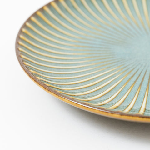 Radiating Shinogi Pattern Mino Side Plate