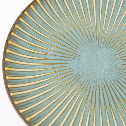 Radiating Shinogi Pattern Mino Side Plate