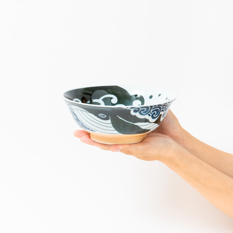 White Wave Whale Mino Ramen Bowl