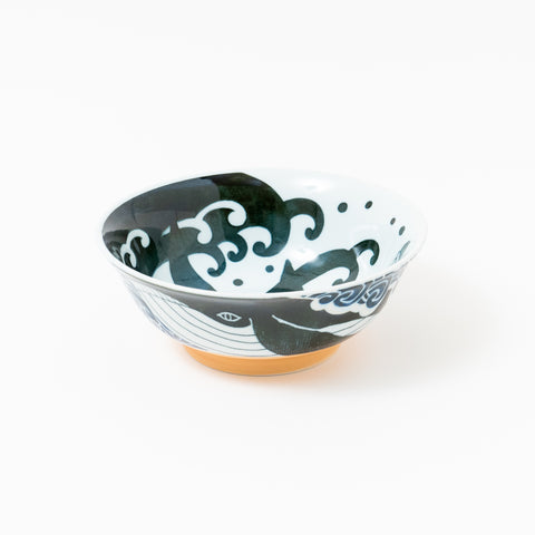 White Wave Whale Mino Ramen Bowl