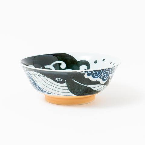 White Wave Whale Mino Ramen Bowl