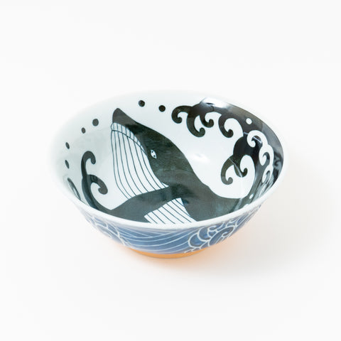 White Wave Whale Mino Ramen Bowl