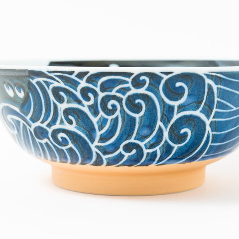 White Wave Whale Mino Ramen Bowl