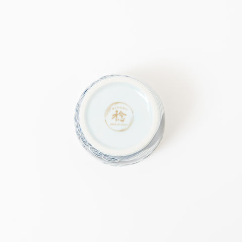 White Wave Whale Mino Soba Cup