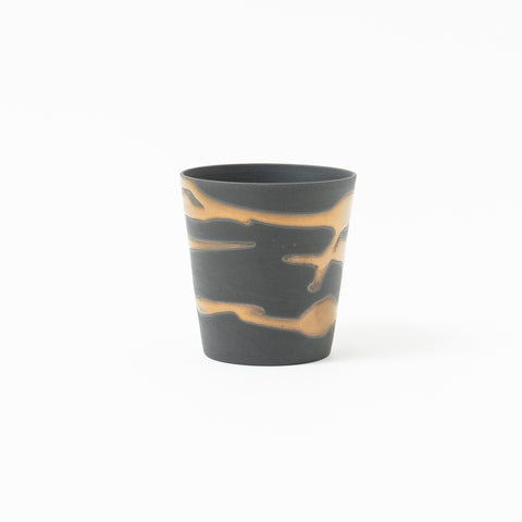 Organic Swirl Design Mino Sake Cup