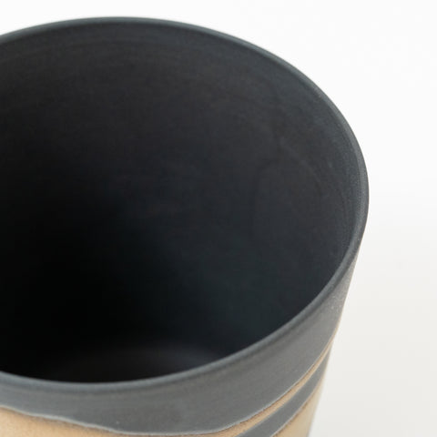 Organic Swirl Design Mino Sake Cup