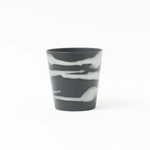 Organic Swirl Design Mino Sake Cup