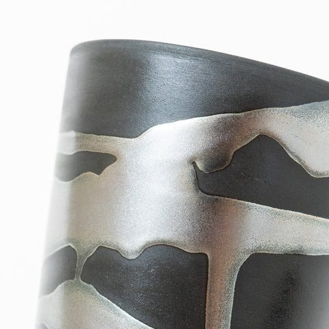 Organic Swirl Design Mino Sake Cup