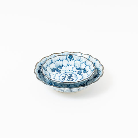 Manyo Flowers Mino Kobachi Bowl