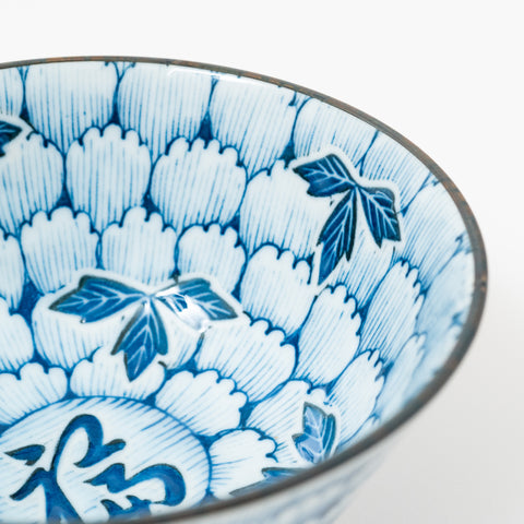 Manyo Flowers Mino Soup Bowl