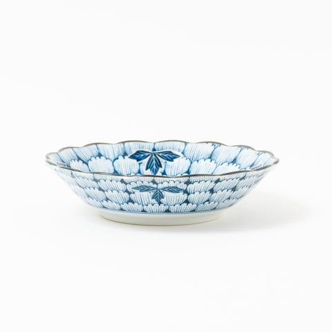 Manyo Flowers Mino Serving Bowl