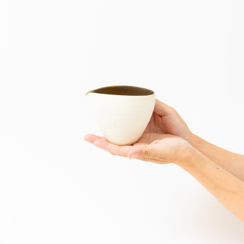 Unglazed Kinsai Mino Carafe